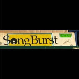Vintage Board game Song Burst 70’s-80’s
